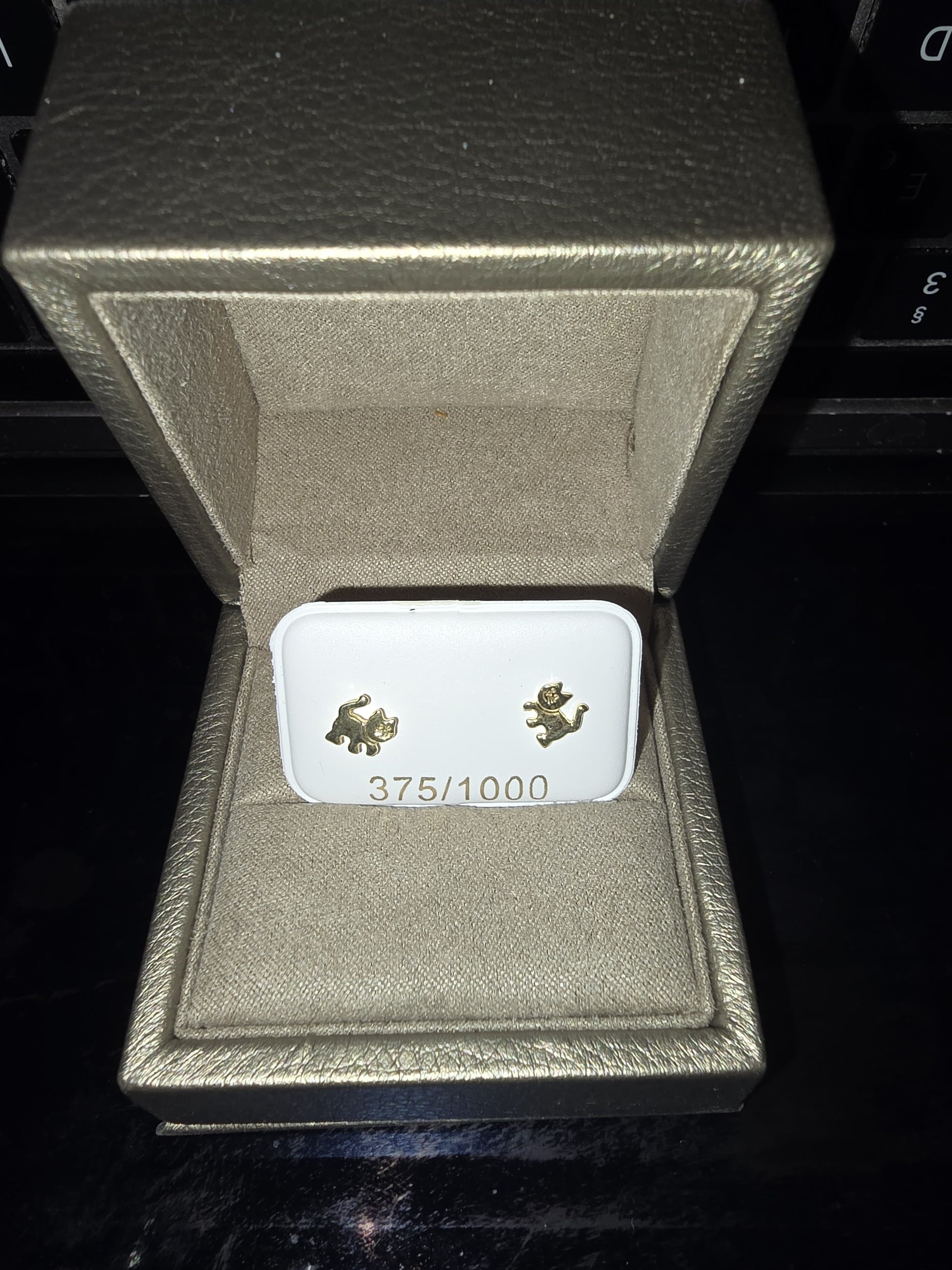 9ct Gold Stud Earrings for Children