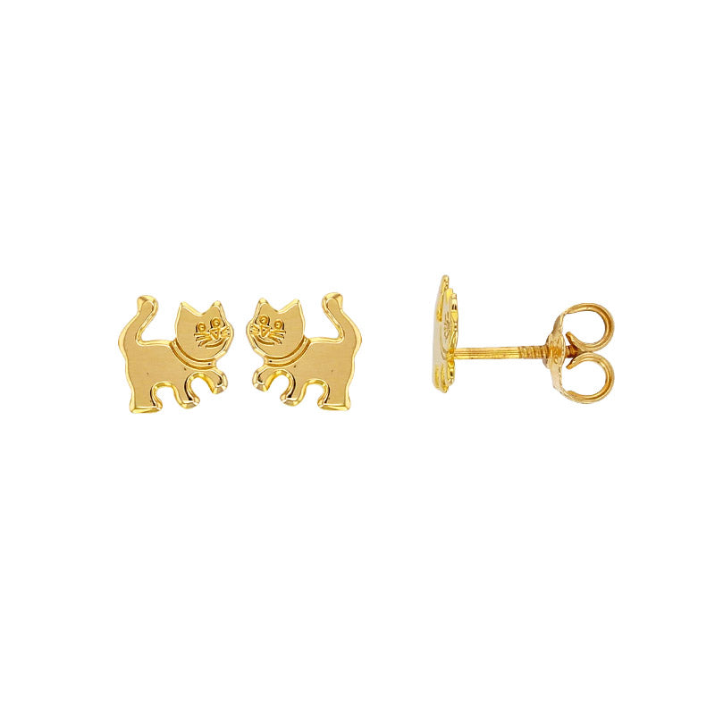 9ct Gold Stud Earrings for Children